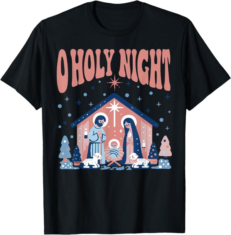 O Holy Night Fun Christian T-Shirt