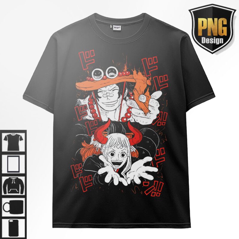 One Piece Bundle 20 Design PNG Monkey D Luffy Zoro Doffy Pirate King Japanese Style Anime For TShirt Poster Manga
