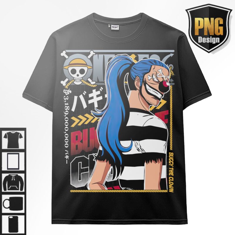 One Piece Bundle 20 Design PNG Monkey D Luffy Zoro Doffy Pirate King Japanese Style Anime For TShirt Poster Manga