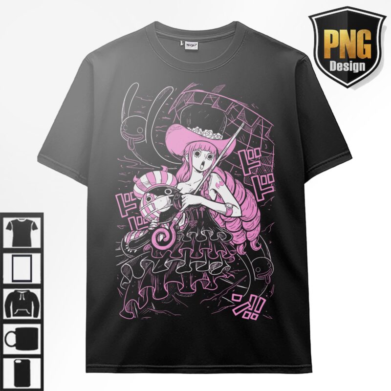 20 One Piece Bundle Design PNG Monkey D Luffy Zoro Doffy Pirate King Japanese Style Anime For TShirt Poster Manga