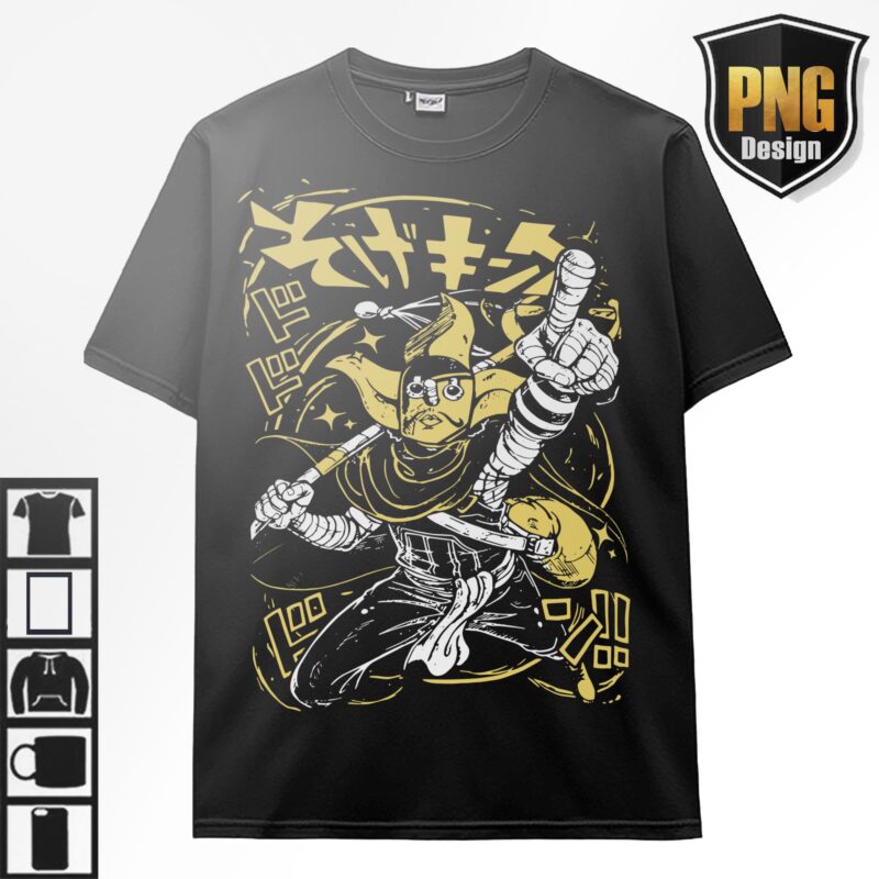 20 One Piece Bundle Design PNG Monkey D Luffy Zoro Doffy Pirate King Japanese Style Anime For TShirt Poster Manga