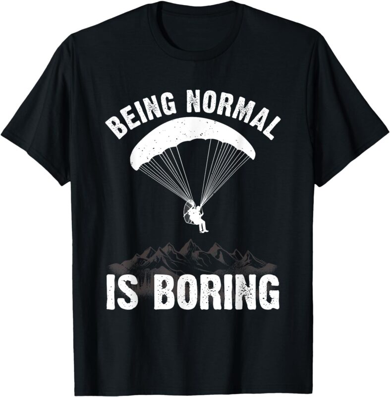 Paramotor Art For Men Women PPG Paramotor Lover Paramotoring T-Shirt