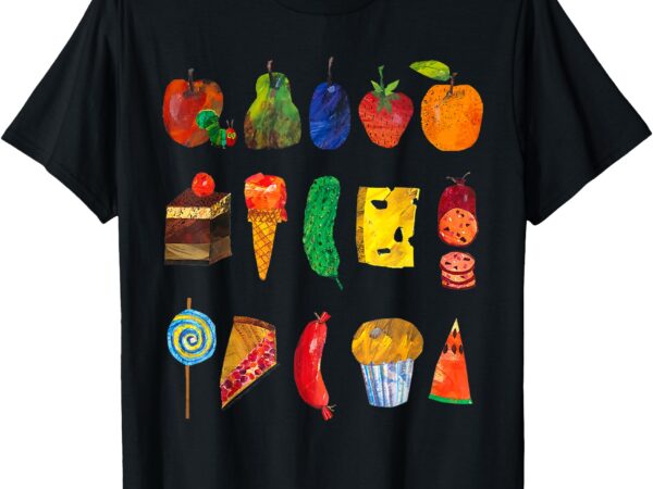Party food caterpillar funny t-shirt Party food caterpillar funny t-shirt