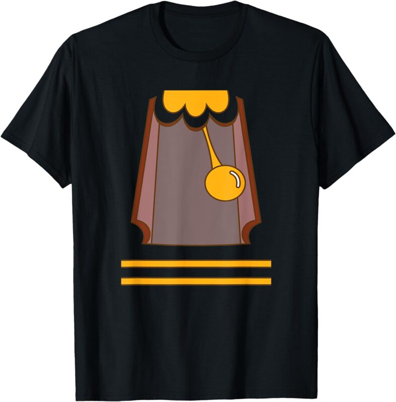 Pendulum Clock Cogsworth Easy Costume T-Shirt