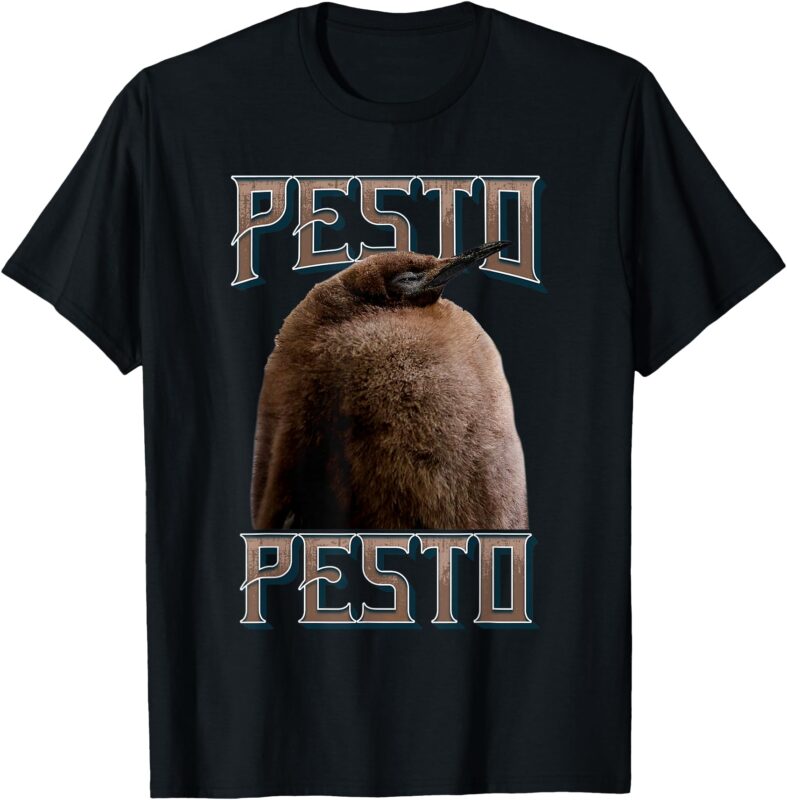 Pesto Penguin Pesto Brown Special Biggest Penguin Baby T-Shirt