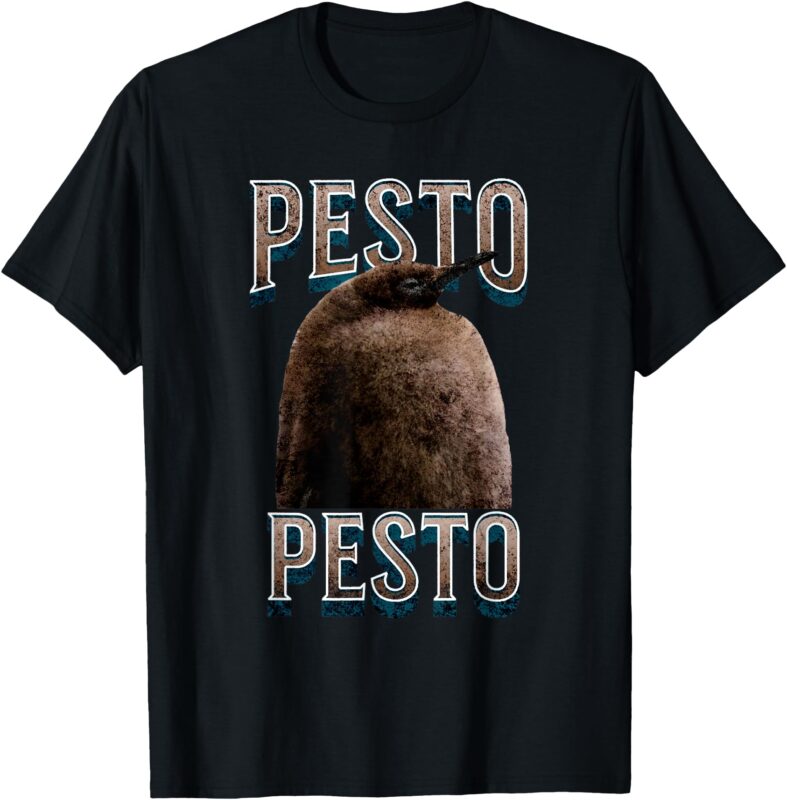 Pesto The Penguin Famous Bird Meme Vintage T-Shirt