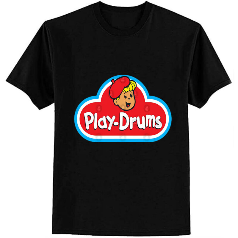 Play Drums Play-Doh style design T-Shirt
