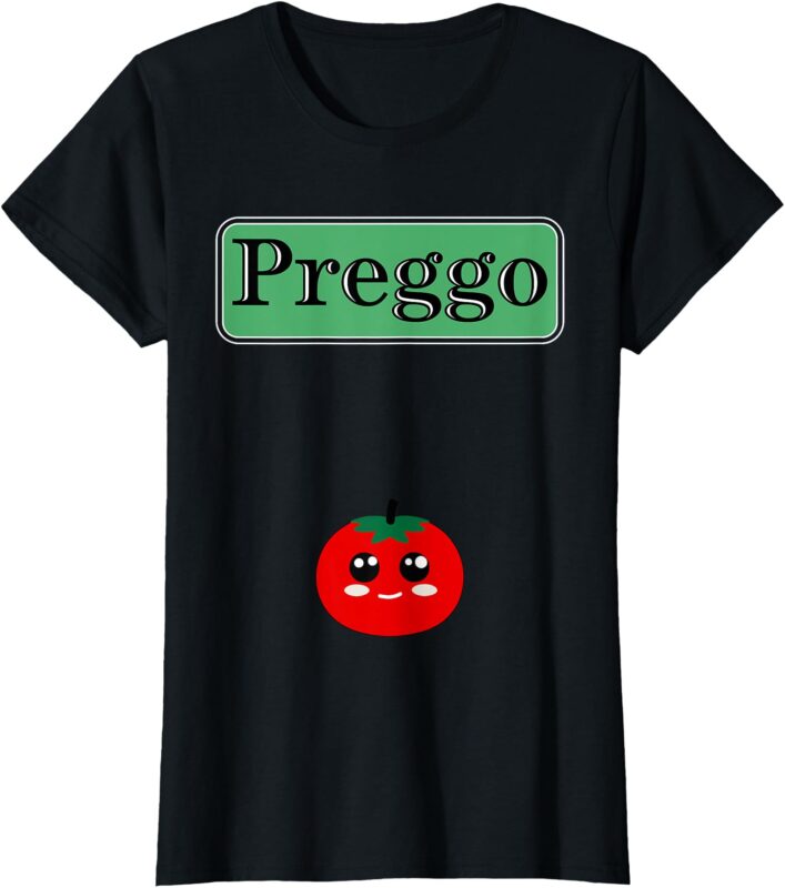 Preggo Sauce Funny Maternity Halloween Costume Tomato Sauce T-Shirt