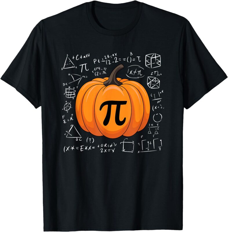 Pumpkin Pie Math Teacher Funny Halloween Thanksgiving T-Shirt