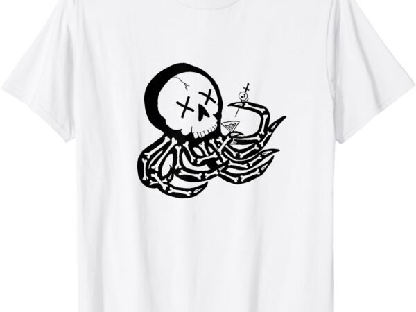 Punk rock skeleton octopus t-shirt Punk rock skeleton octopus t-shirt
