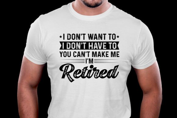 Retired T-Shirt Design Bundle