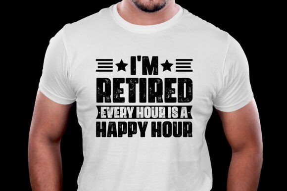 Retired T-Shirt Design Bundle