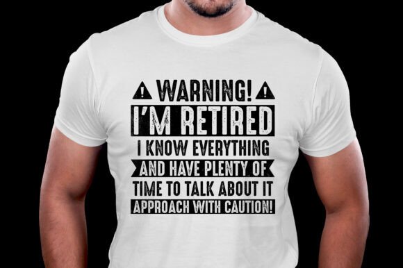 Retired T-Shirt Design Bundle