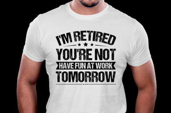 Retired T-Shirt Design Bundle