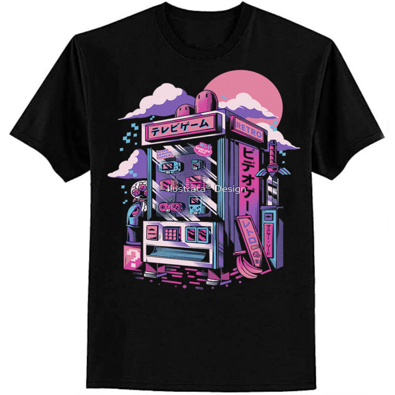 Retro gaming machine Classic T-Shirt