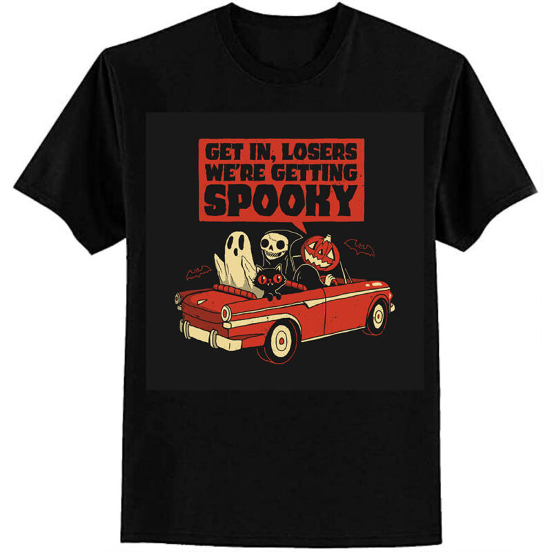 Road Trip Getting Spooky – Halloween T-Shirt