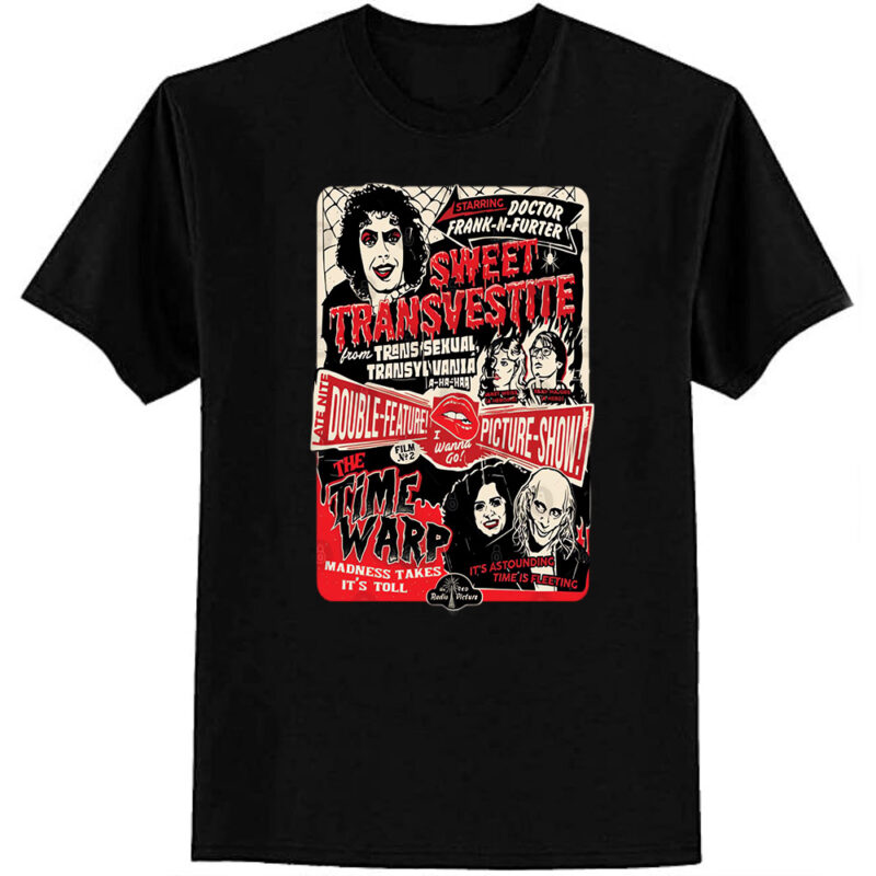 Rocky Horror Double Feature Picture Show – Dr. Frank-n-Furter T-Shirt