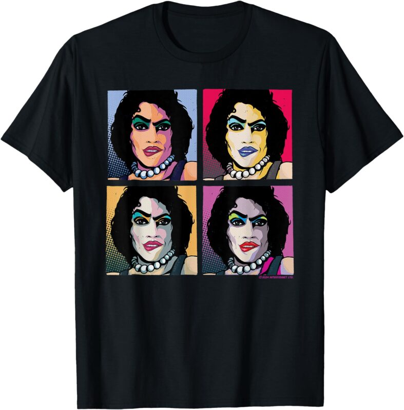 Rocky Horror Show Doctor Frank N Furter Pop Art T-Shirt