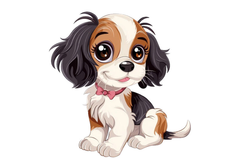 Small beautiful and cute puppy girl