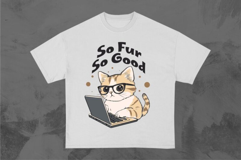Funny Pet Cat T-Shirt Designs Bundle