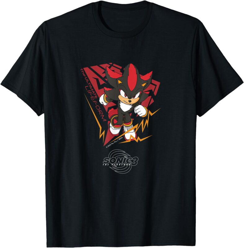 Sonic the Hedgehog 3 – Shadow _The Ultimate Lifeform_ T-Shirt