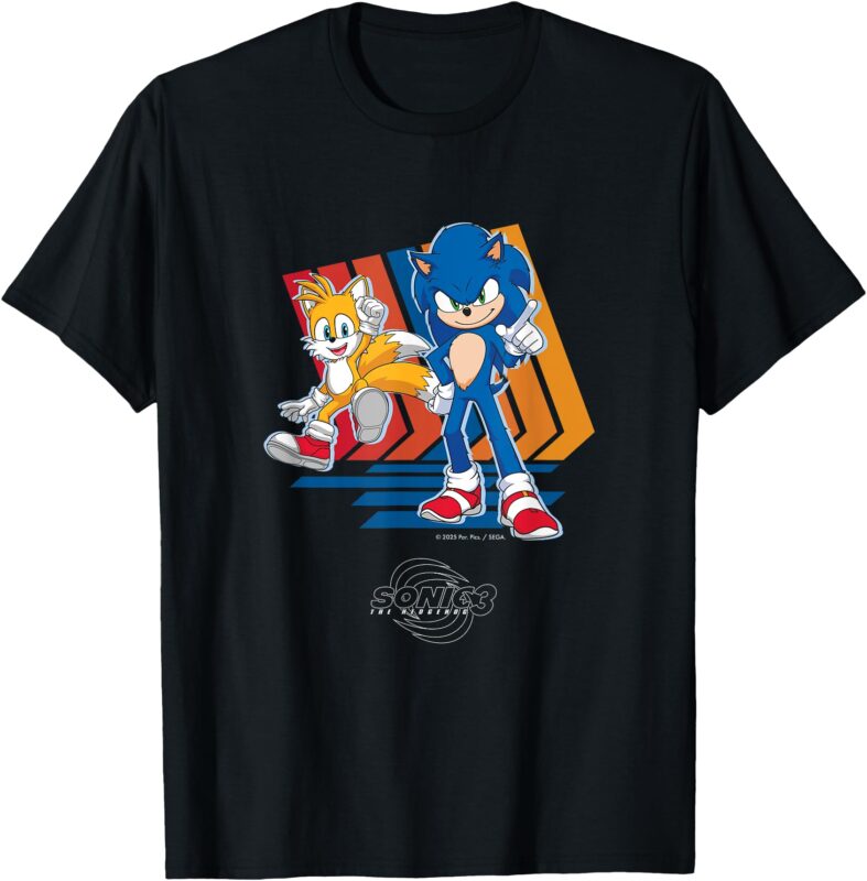Sonic the Hedgehog 3 – Sonic & Tails T-Shirt