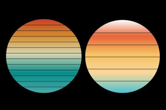 Sunset Gradient Background Bundle