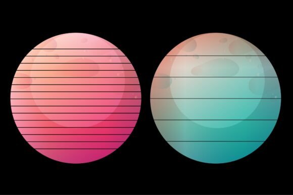 Sunset Gradient Background Bundle