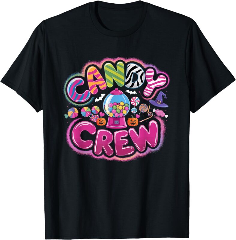 Sweetie Candy Squad Candy Land Candy Crew Halloween Pumpkins T-Shirt