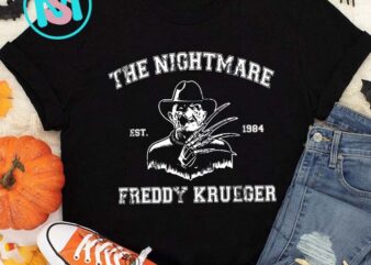 The Nightmare Est 1984 Freddy Krueger SVG, Happy Halloween’s Day SVG