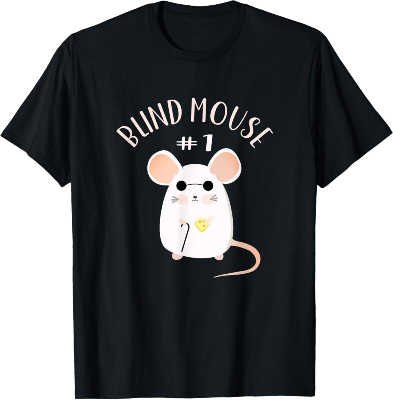 Three Blind Mice Matching Halloween Group Costume Mouse #1 T-Shirt