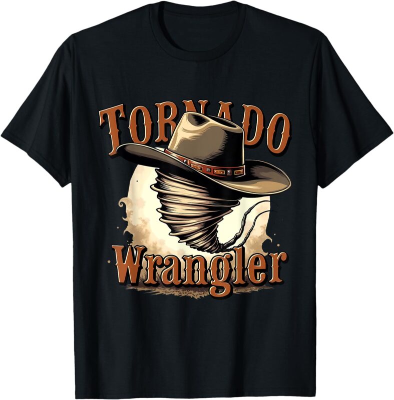 Tornado Wrangler Shirt Cowboy Wrangler T-Shirt Women Men Kid T-Shirt