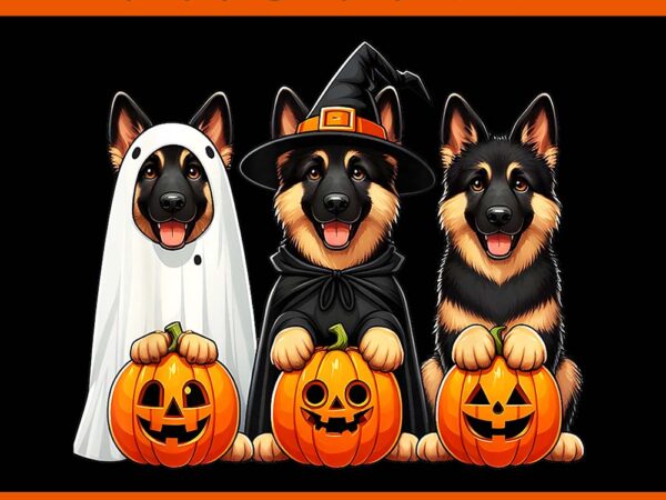 German shepherd ghost halloween dog png t shirt design template German shepherd ghost halloween dog png t shirt design template