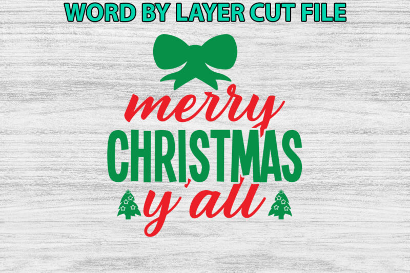 Merry christmas y’all, Christmas svg, Winter svg, Santa SVG, Holiday, Merry Christmas, Christmas Bundle, Funny Christmas Shirt, Cut File