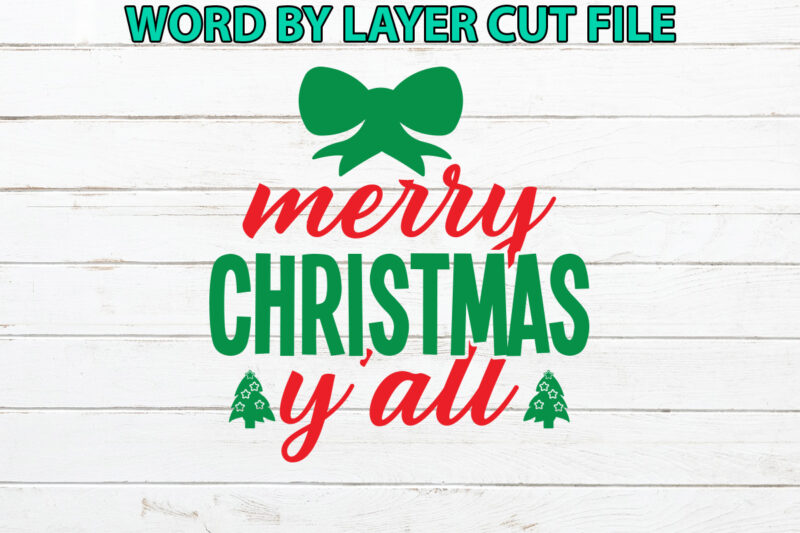 Merry christmas y’all, Christmas svg, Winter svg, Santa SVG, Holiday, Merry Christmas, Christmas Bundle, Funny Christmas Shirt, Cut File