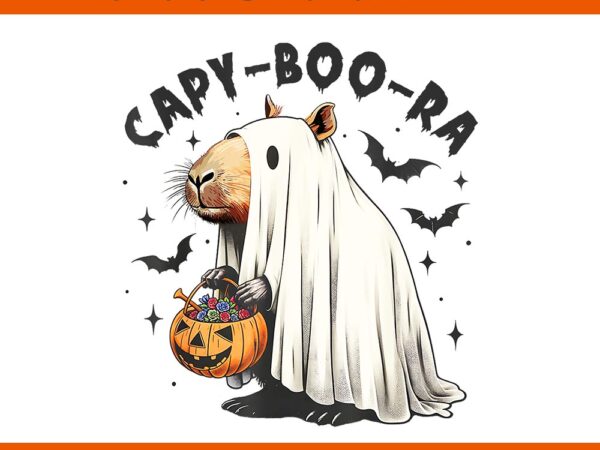 Ghost capybara pumpkin halloween png t shirt design template Ghost capybara pumpkin halloween png t shirt design template