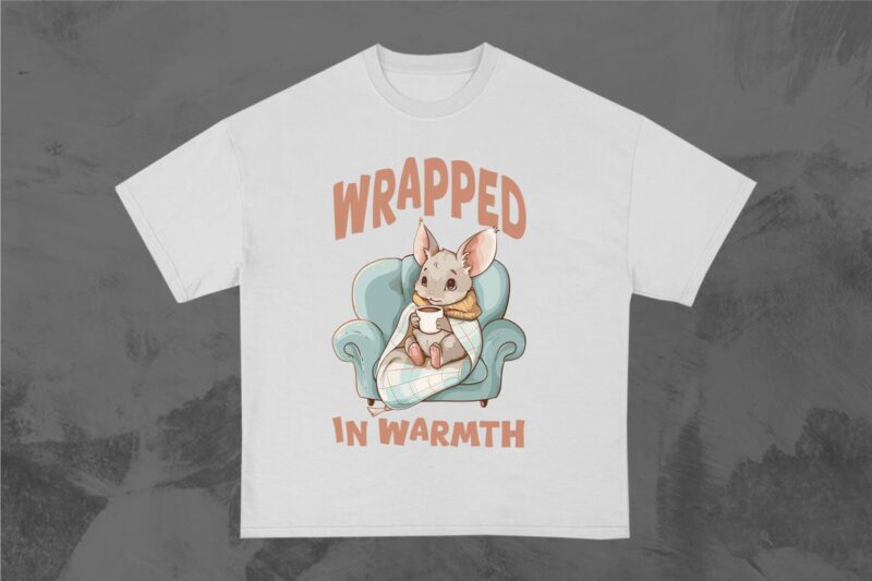 Cozy Animals T-Shirt Designs Bundle