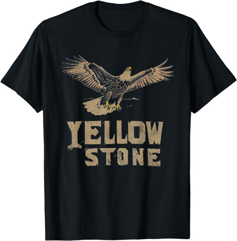 Yellowstone – US National Park Vintage Men Women Kids Retro T-Shirt