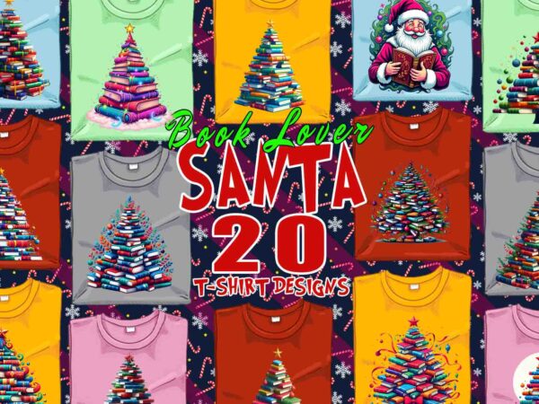 20 trendy book lover christmas t-shirt design bundle 20 trendy book lover christmas t-shirt design bundle