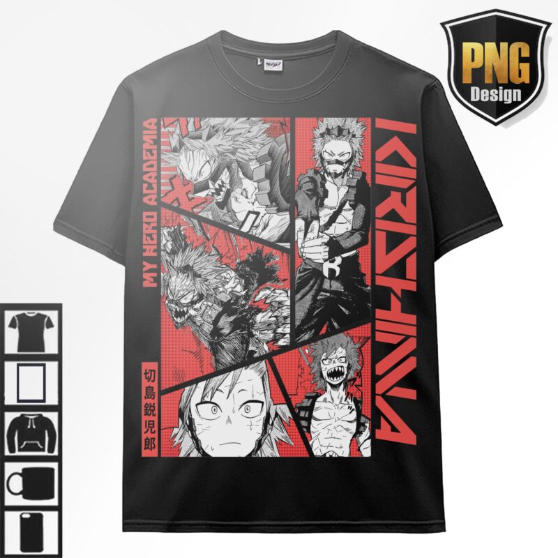 My Hero Academia Anime 22 PNG Design Japanese Style Print TShirt Poster Manga Digital