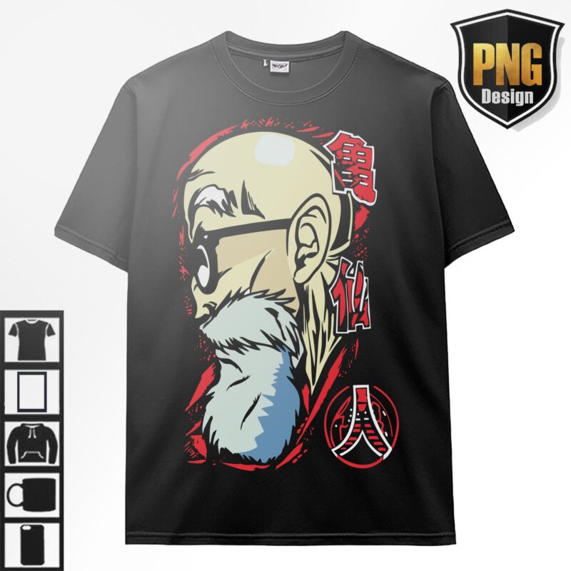 Bundle Dragon Ball Z Goku Vegeta Frieza Design 20 PNG Anime Japanese Style POD TShirt Poster