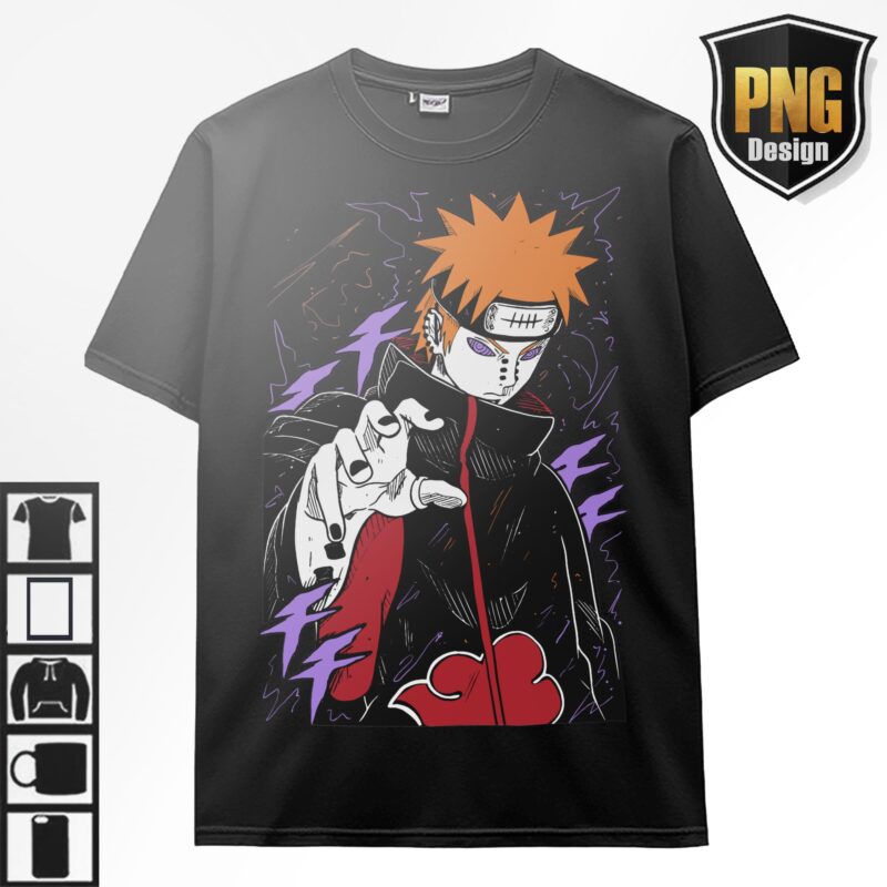 Naruto Anime Ninja Bundle 20 PNG Design Anime Japanese Style PNG For TShirt Poster