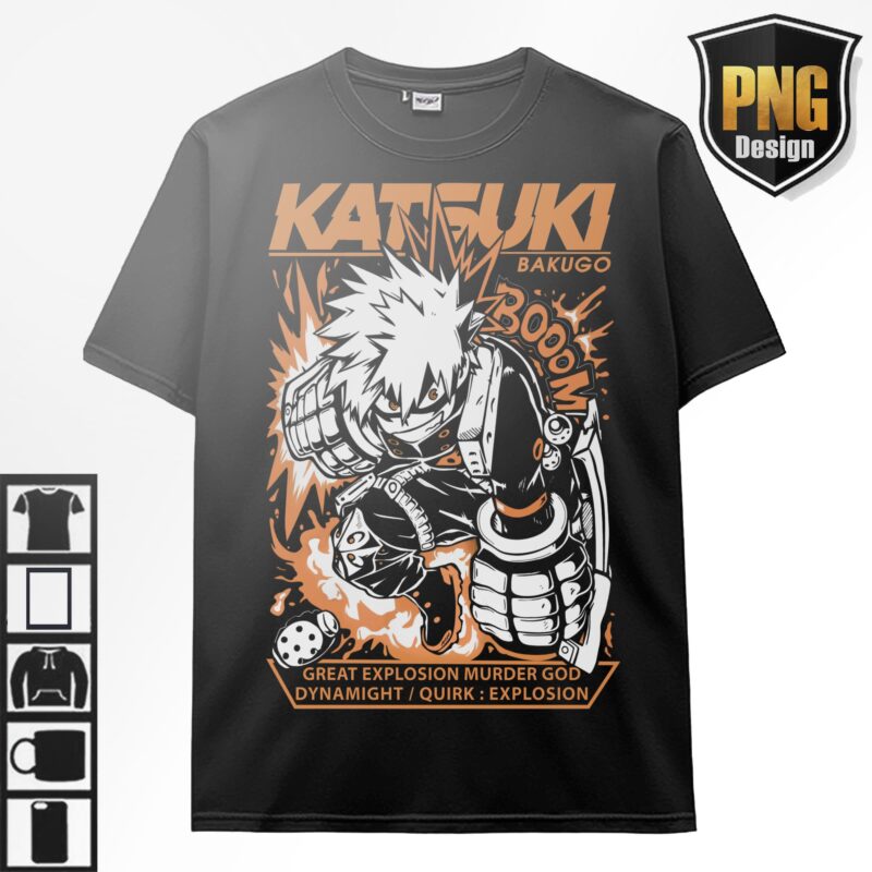 My Hero Academia Anime 22 PNG Design Japanese Style Print TShirt Poster Manga Digital