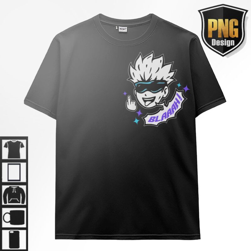 Jujutsu No Kaisen Bundle Anime 40 PNG Design Gojo Sukuna Japanese Style Print TShirt Poster Manga Digital
