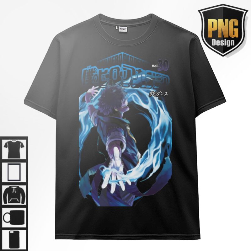 My Hero Academia Anime 22 PNG Design Japanese Style Print TShirt Poster Manga Digital