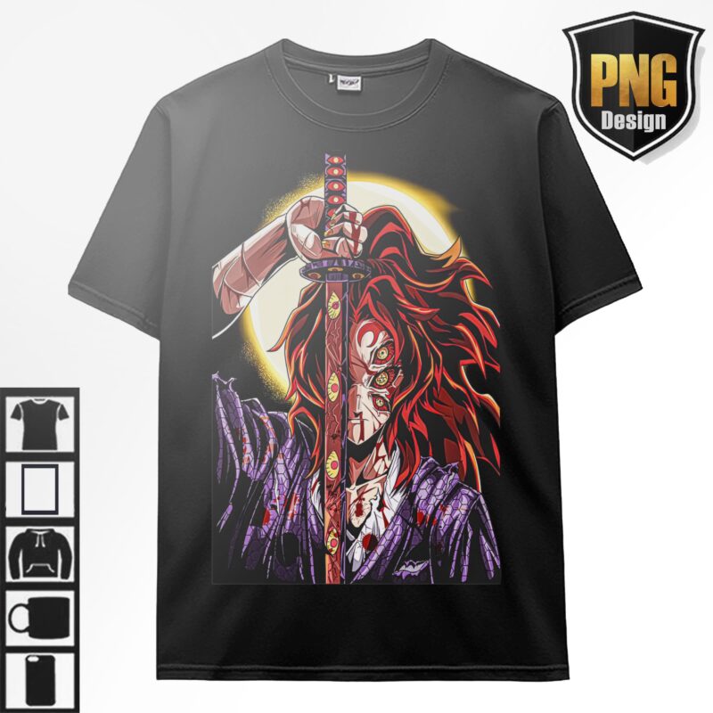 Demon slayer Bundle 20 Design PNG Kimetsu no Yaiba Anime Bundle 20 PNG For TShirt Poster