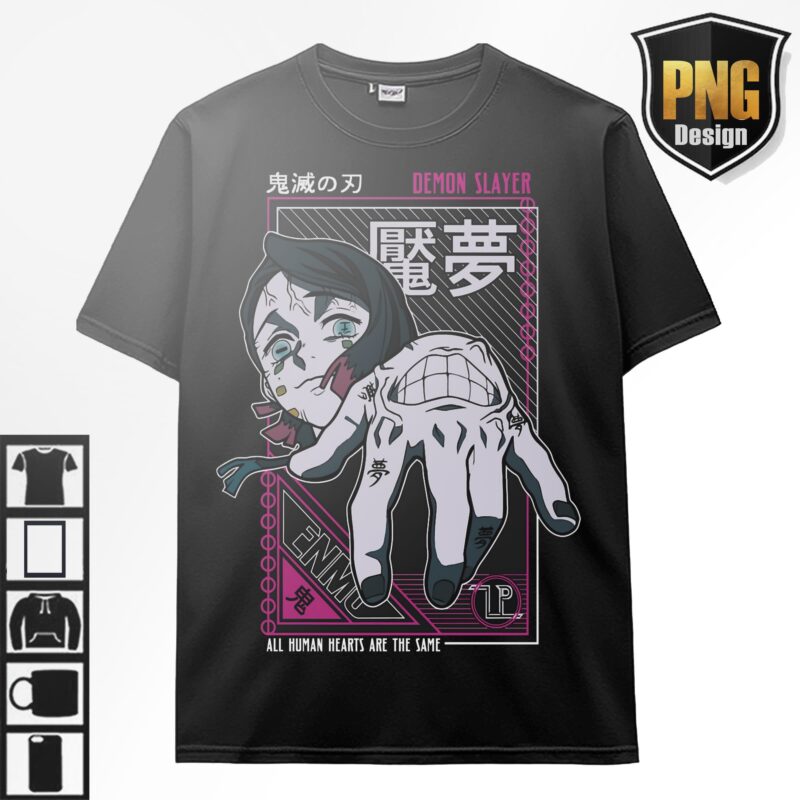 Demon slayer Bundle 20 Design PNG Kimetsu no Yaiba Anime Bundle 20 PNG For TShirt Poster