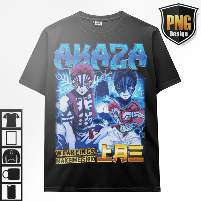 Demon slayer Bundle 20 Design PNG Kimetsu no Yaiba Anime 20 PNG For TShirt Poster