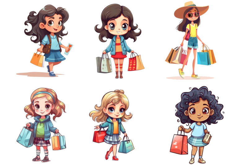 shopping girl