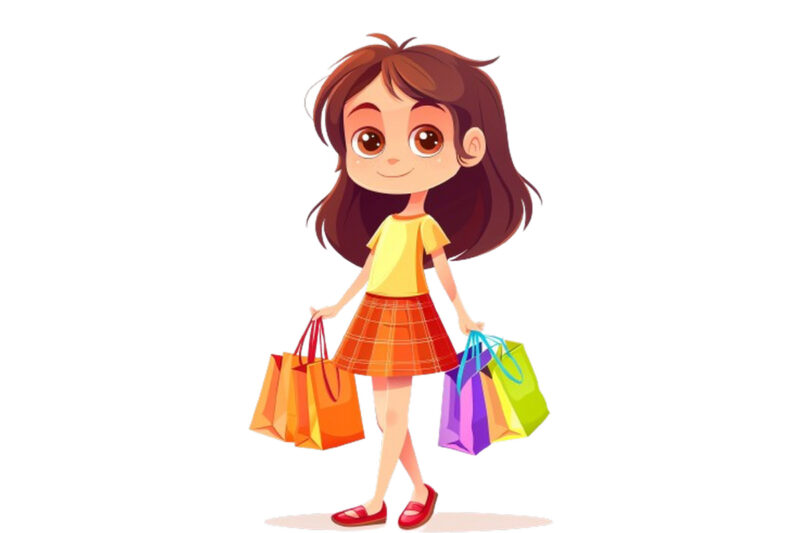 shopping girl
